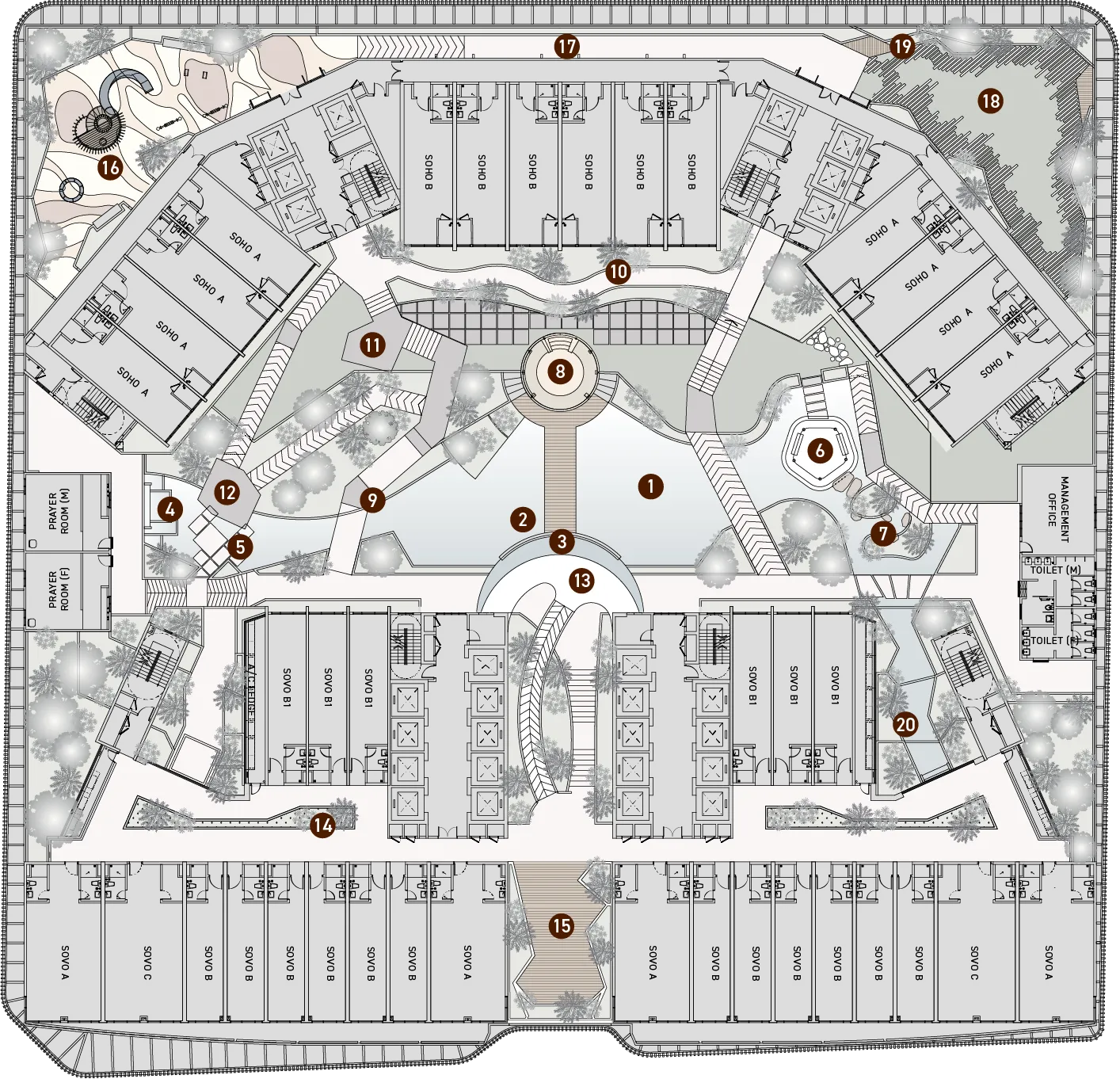 Armani Hallson Level 10 Facilities